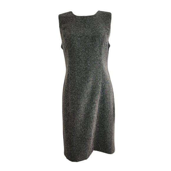 Sag Harbor Dress Womens Size 8 Gray Sleeveless Pencil Business Career Work - Picture 1 of 7